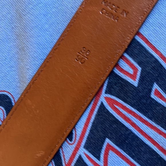 Beautiful Men’s Ralph Lauren Black Leather Belt. Croc embossed. Size 36 - Picture 7 of 7